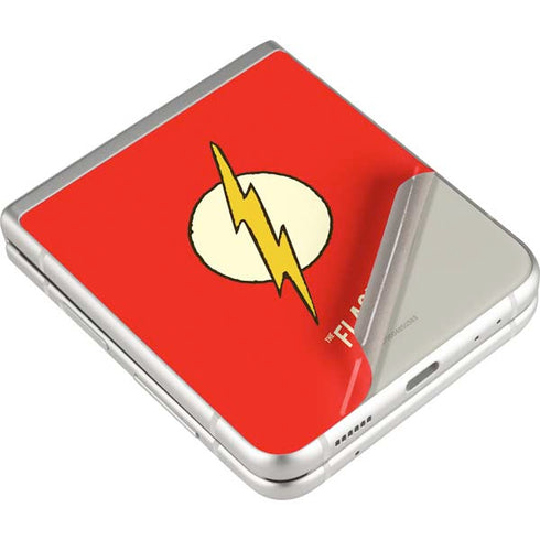 DC Comics The Flash Classic Emblem Galaxy Z Flip3 5G Skin